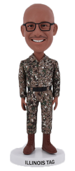 Custom Bobbleheads Personalized Bobblehead Military