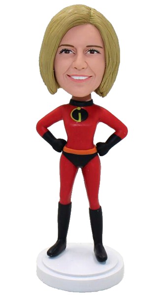 Custom Bobbleheads Super Mon superwoman The Incredibles Gifts for femal boss