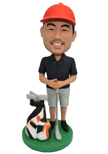 Custom Bobblehead Golf Player