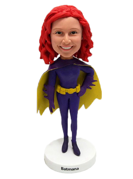 Custom Bobblehead Batman super girl funny female custom figurines