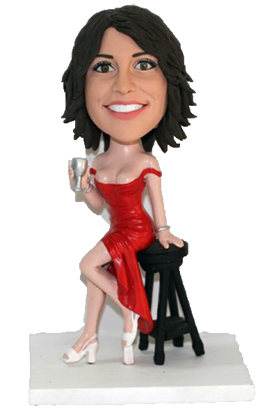 Custom BobbleHead Sexy Lady Doll