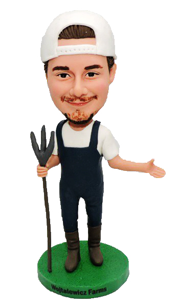 Custom Bobbleheads Country Farmer