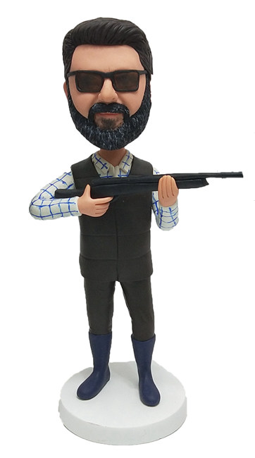 Custom Bobbleheads Figurines Hunter Bobbleheads Gifts For Dad