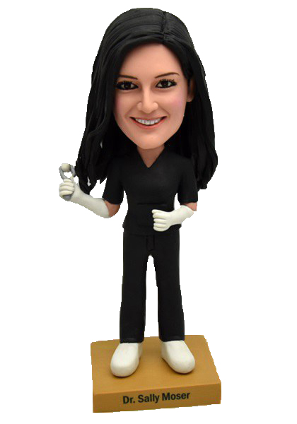 Custom Bobblehead Personalized Bobble Heads Female Dentist