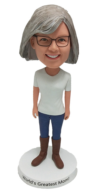 Personalized Bobbleheads Female Casual Female For Mother/Grandma