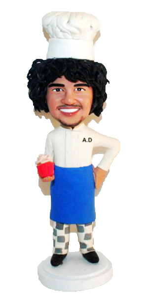 Custom Bobbleheads Chef Baker