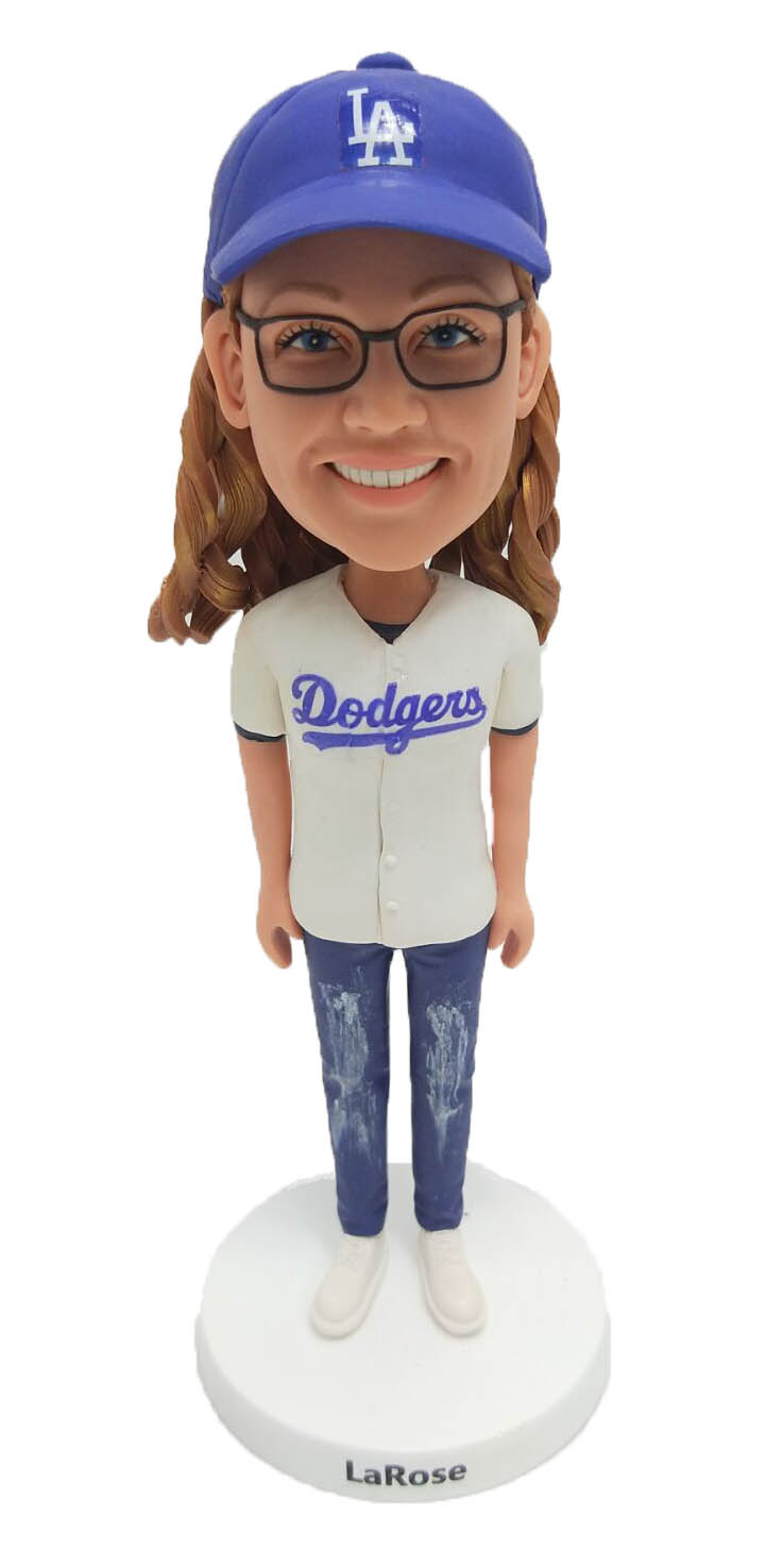 Custom Custom Bobbleheads Of Female Baseball Fans