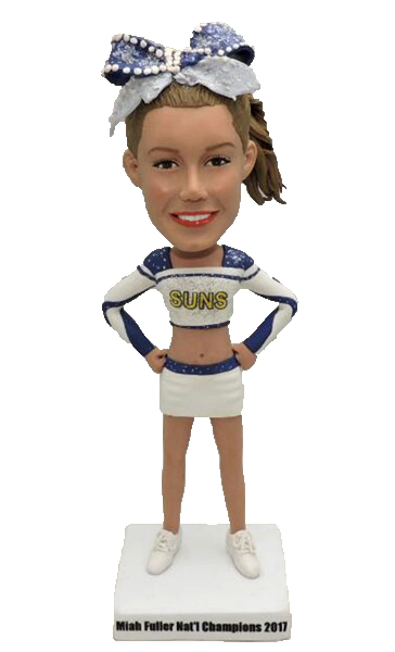 Custom Bobblehead Cheerleader