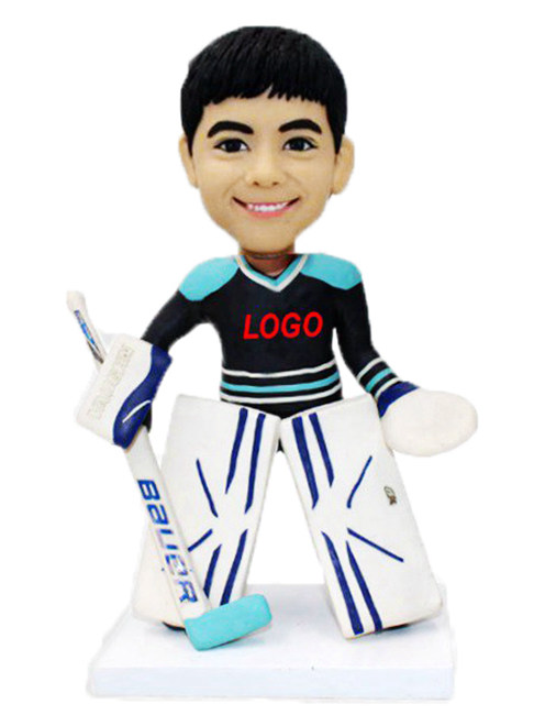 Personalized Bobbleheads Hockey Goalie