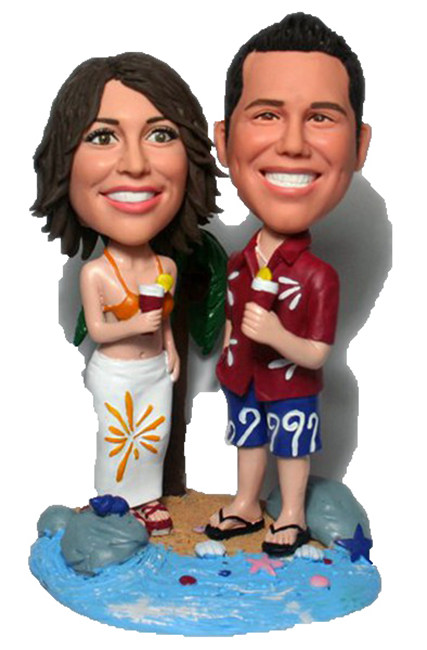 Sea Beach Anniversary Bobblehead