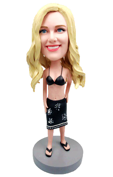 Create Bobblehead Bikini Woman