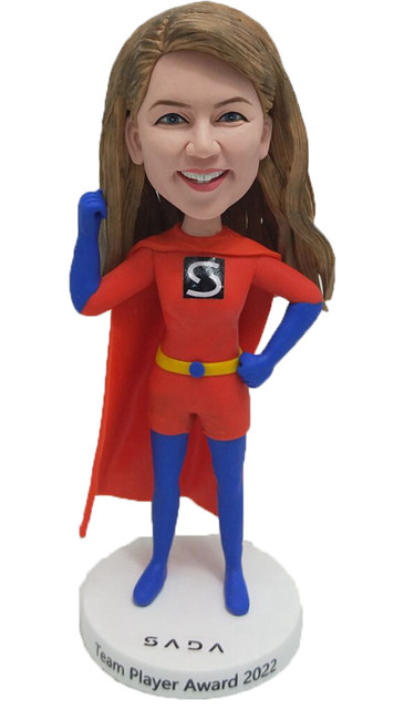 Custom Bobbleheads Superwomen Bobbleheads Gifts For Team Player Award