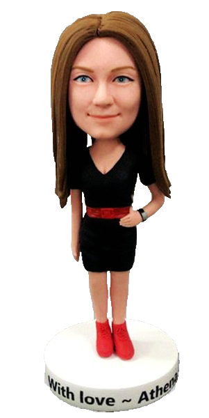 Create Bobbleheads Fashional Office Lady