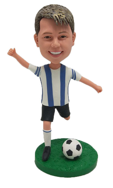 Personalized Bobblehead Soccer Player