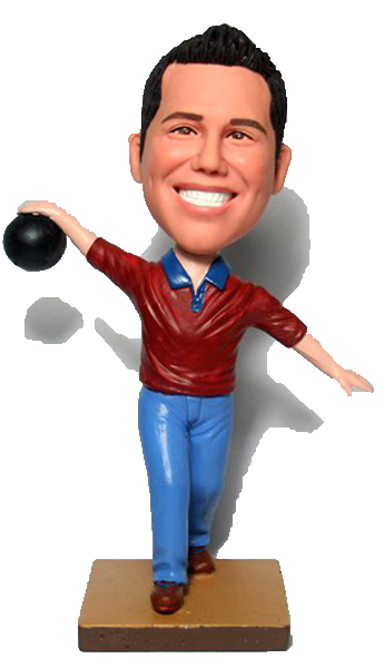 Personalized Bobbleheads Bowling
