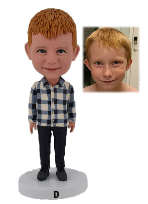 Custom Bobblehead For Little Boy