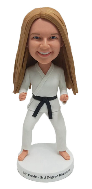 Personalized Bobblehead Taekwondo