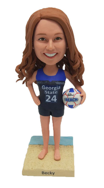 Custom Bobbleheads Personalized Bobbleheads Volleyball