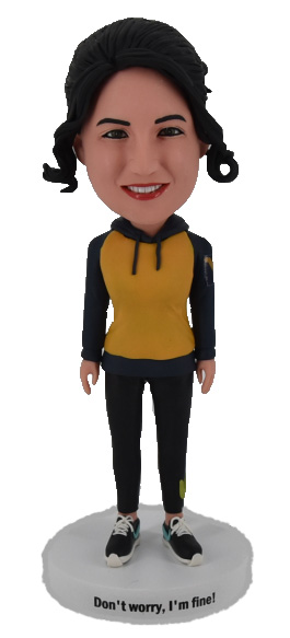 Personalized Bobbleheads-Casual Female