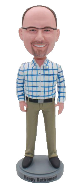 Custom Bobblehead Personalized Retirement Gifts