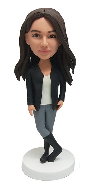 Custom Bobblehead Fashion Lady