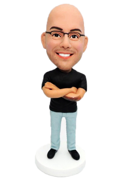 Personalized Bobbleheads Of Casual Man