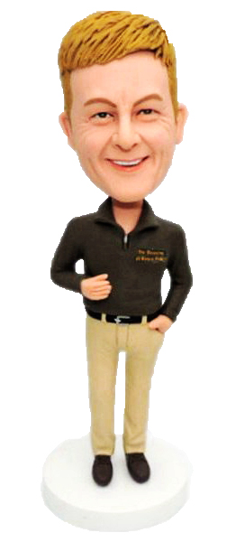 Custom Bobblehead Business Casual Male