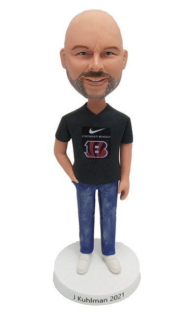 Custom Bobbleheads Casual Sport Style