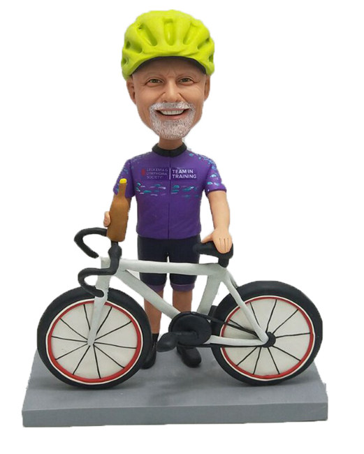 Custom Bobbleheads Cycle Biker