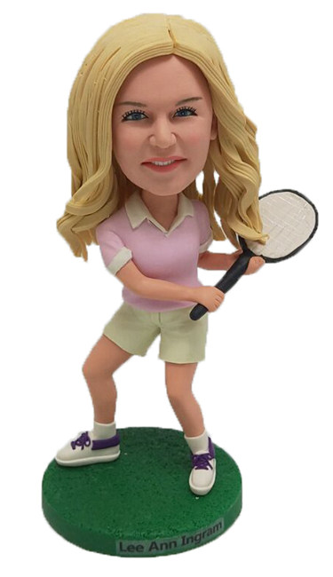 Custom Bobbleheads Tennis Girl