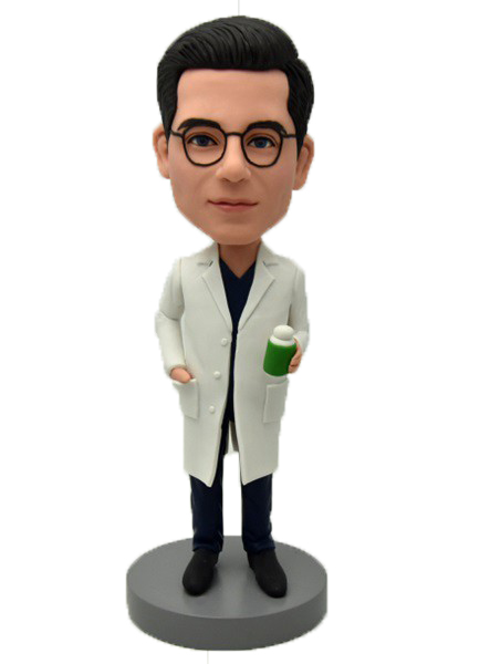 Custom Bobblehead For Pharmacist