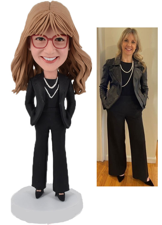 Custom Bobbleheads Fashion Girl/Lady Figurines Gifts For Mum