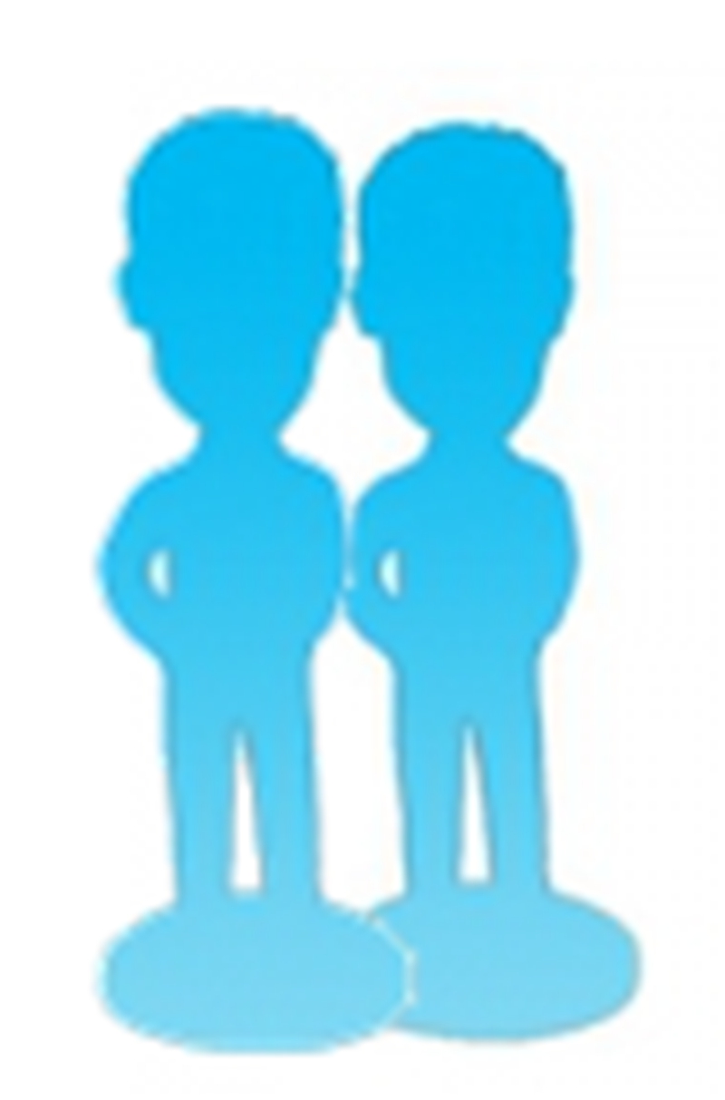 Custom Custom bobblehead two friends bubble head
