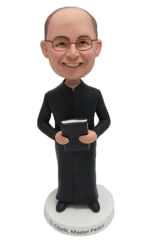 Custom Bobbleheads Personalized Bobble Head For Priest