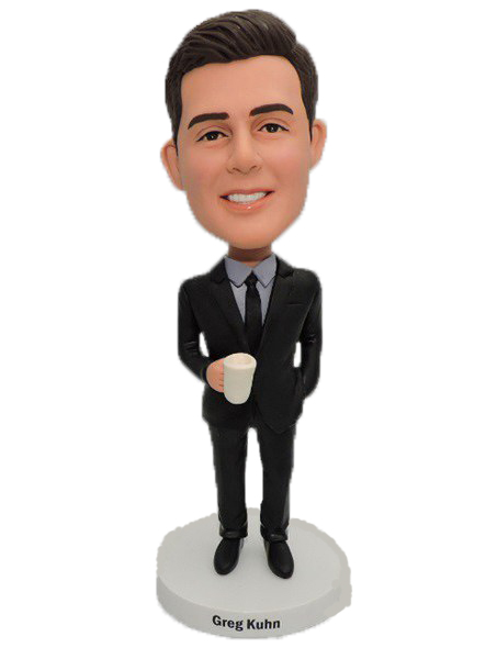 Personalized Bobbleheads Of Boss With Mug