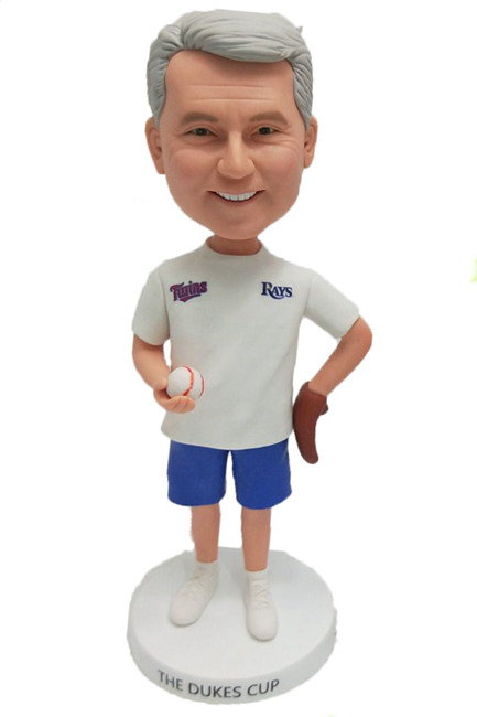 Personalized Bobbleheads Of Baseball Pitcher For Boss/Retirement